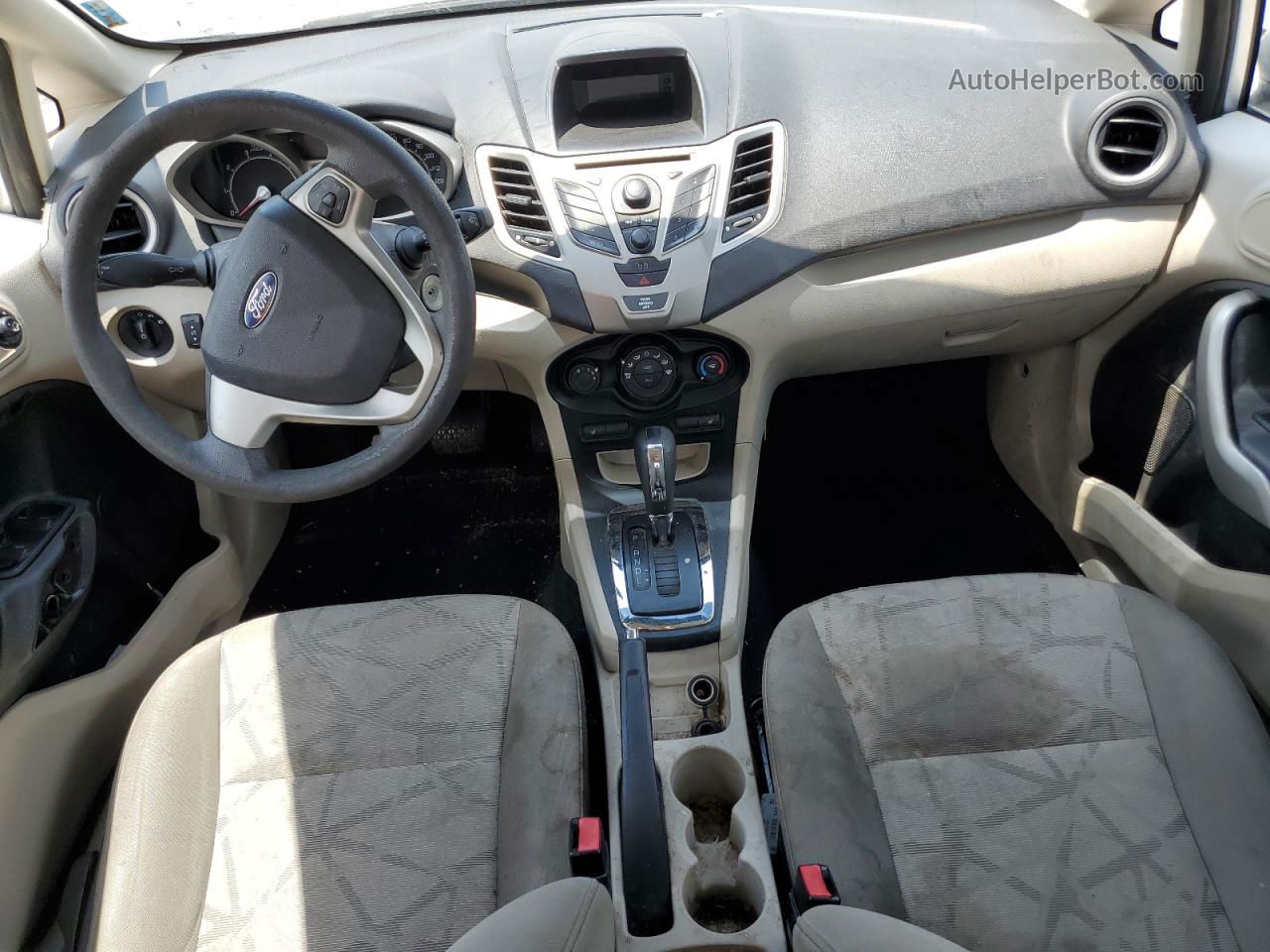 2011 Ford Fiesta Se Серебряный vin: 3FADP4EJ5BM111803