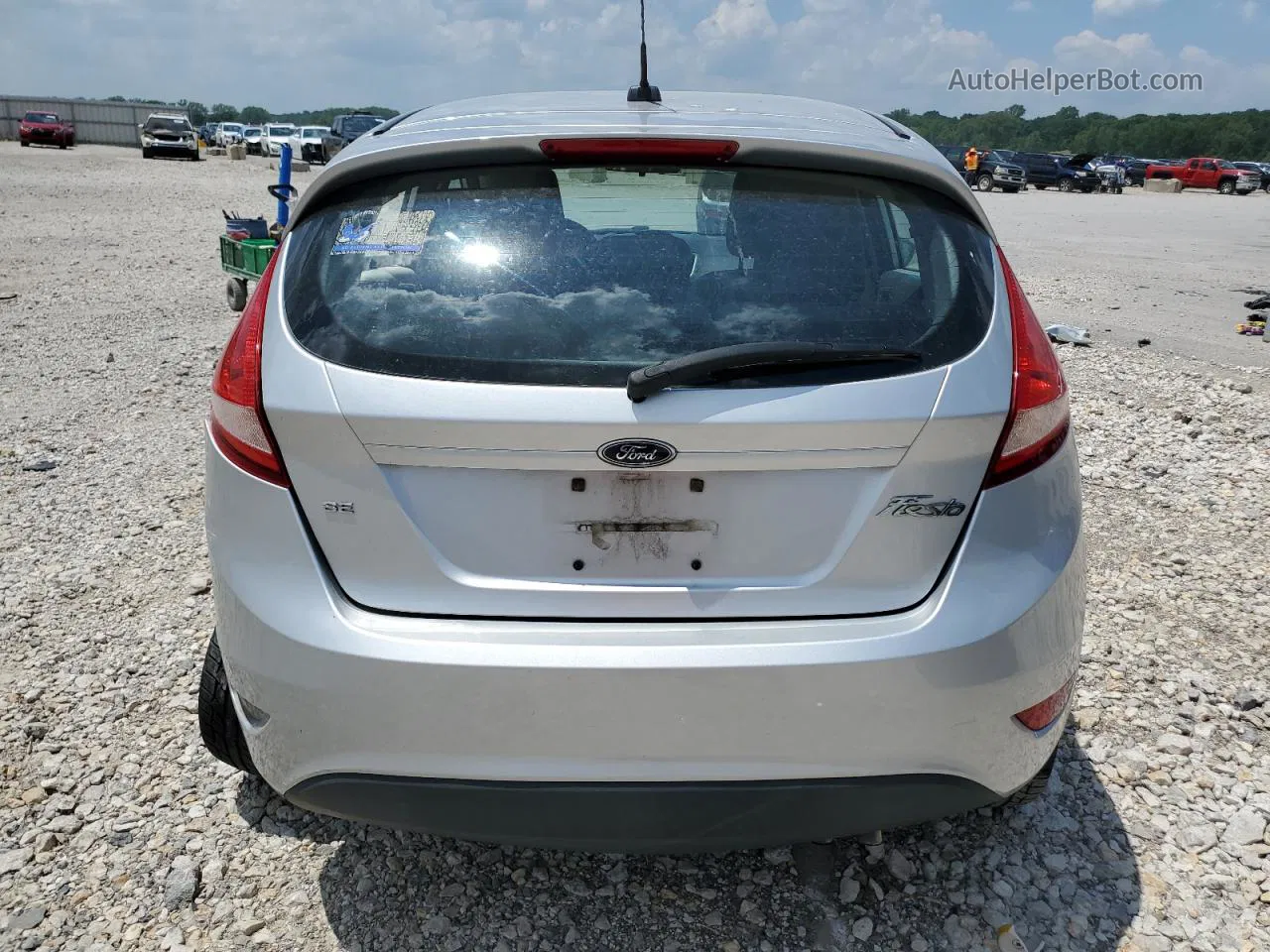 2011 Ford Fiesta Se Silver vin: 3FADP4EJ5BM111803