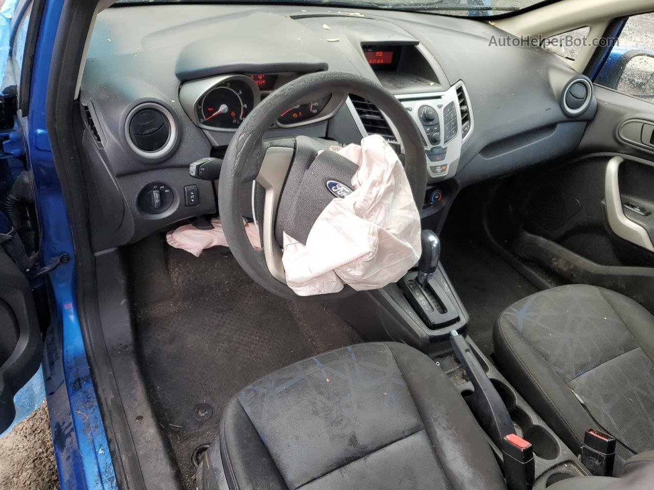2011 Ford Fiesta Se Синий vin: 3FADP4EJ5BM148656