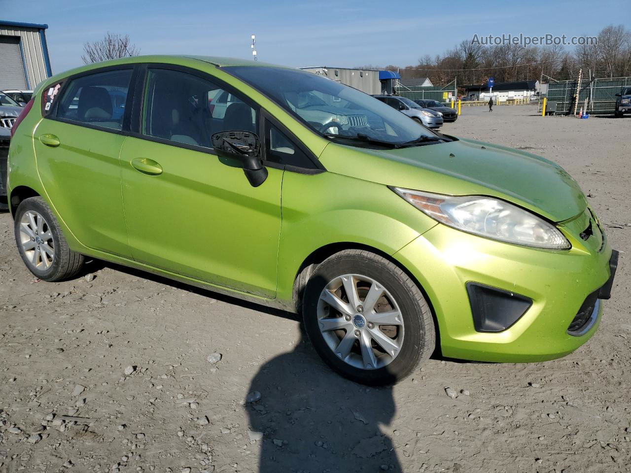 2011 Ford Fiesta Se Зеленый vin: 3FADP4EJ5BM156272