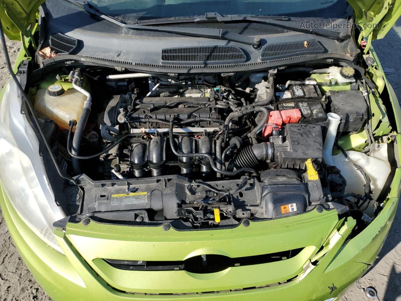2011 Ford Fiesta Se Зеленый vin: 3FADP4EJ5BM156272