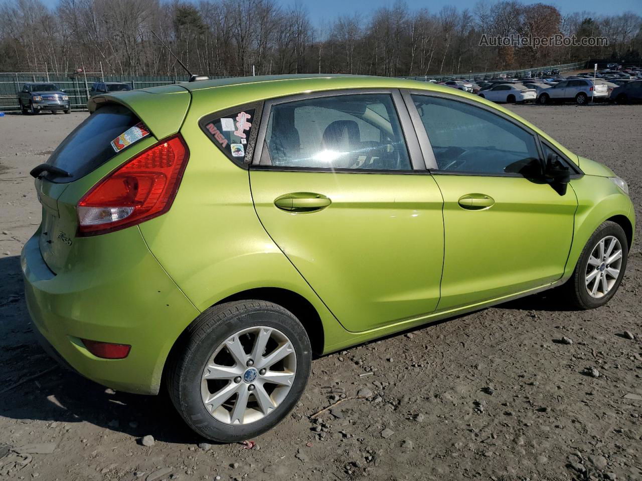 2011 Ford Fiesta Se Green vin: 3FADP4EJ5BM156272