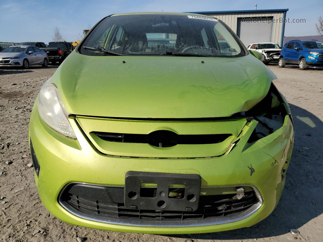 2011 Ford Fiesta Se Green vin: 3FADP4EJ5BM156272