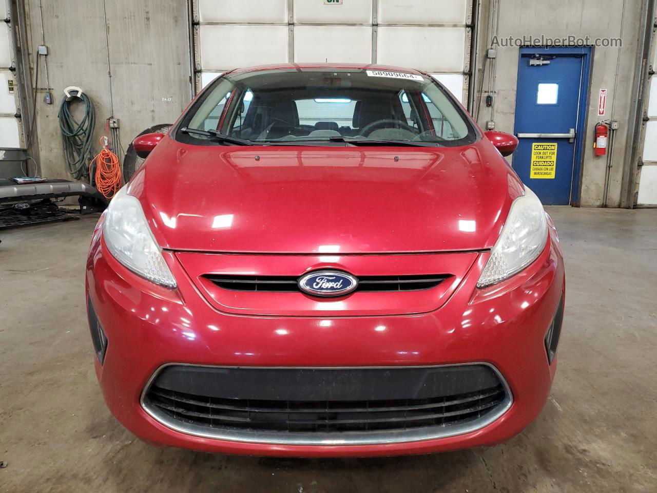 2011 Ford Fiesta Se Red vin: 3FADP4EJ5BM216468