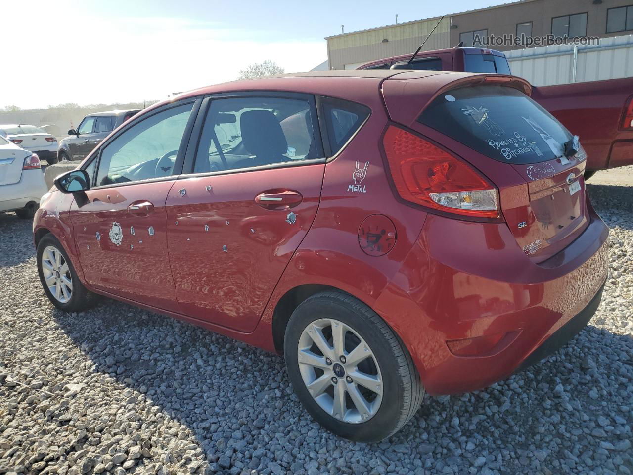 2011 Ford Fiesta Se Красный vin: 3FADP4EJ5BM216700