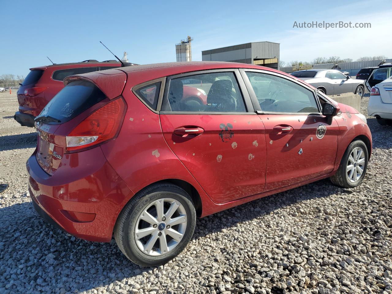 2011 Ford Fiesta Se Red vin: 3FADP4EJ5BM216700