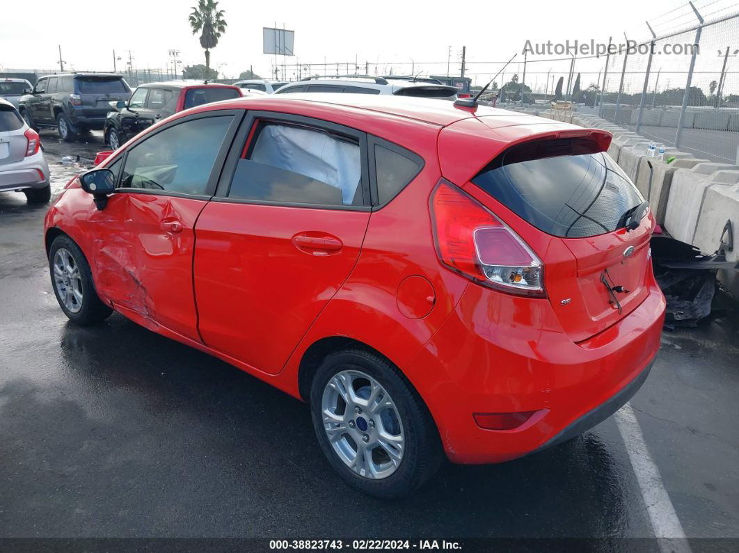 2015 Ford Fiesta Se Red vin: 3FADP4EJ5FM111192