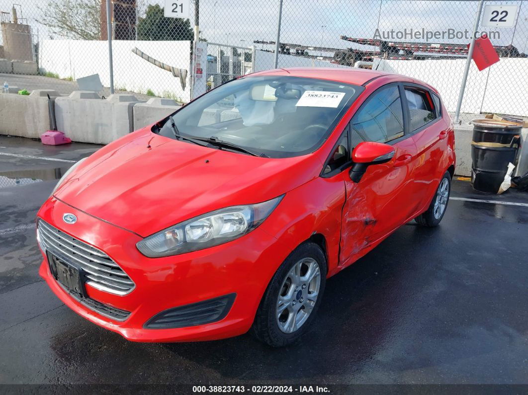 2015 Ford Fiesta Se Red vin: 3FADP4EJ5FM111192