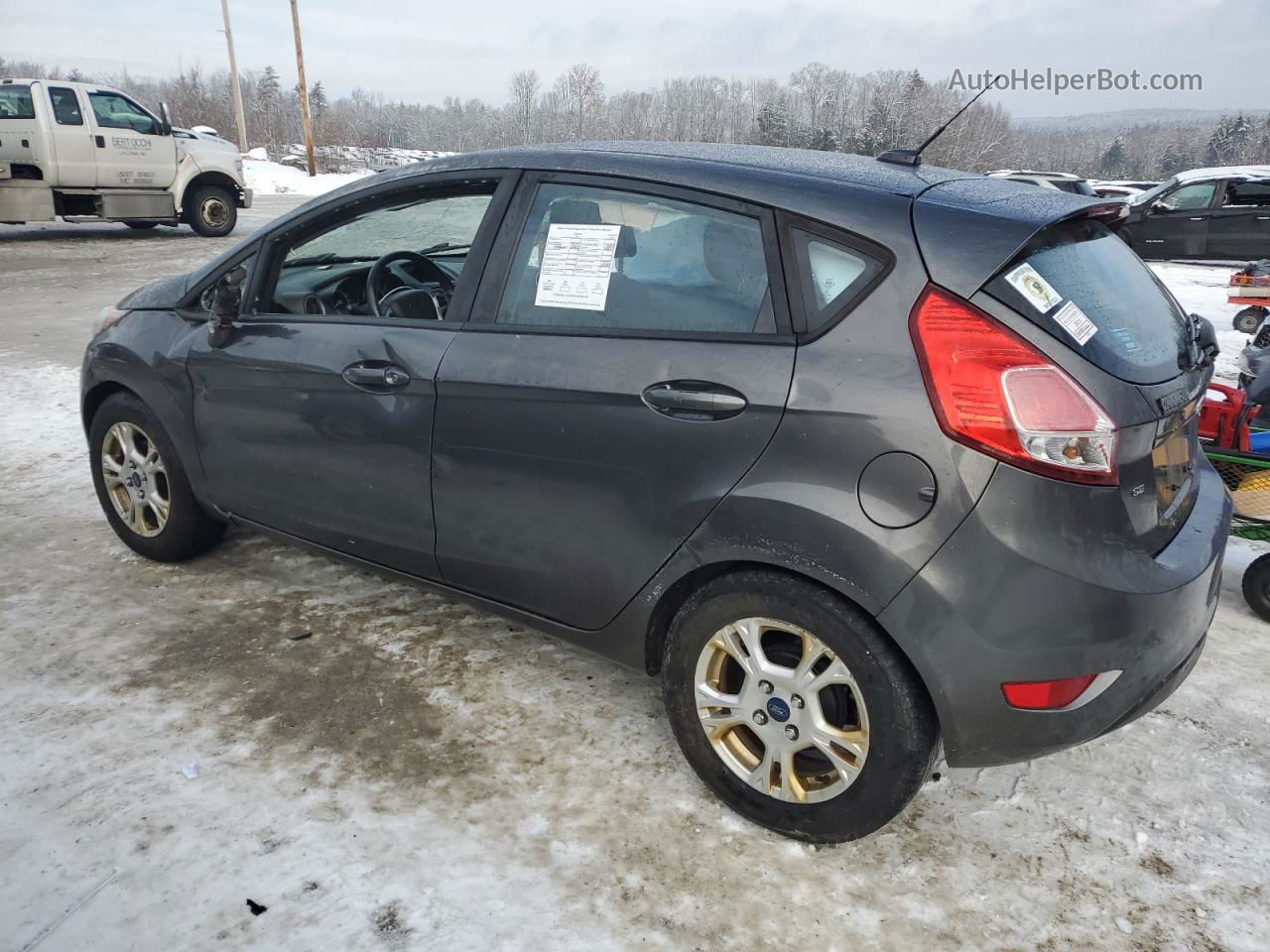 2015 Ford Fiesta Se Угольный vin: 3FADP4EJ5FM111547