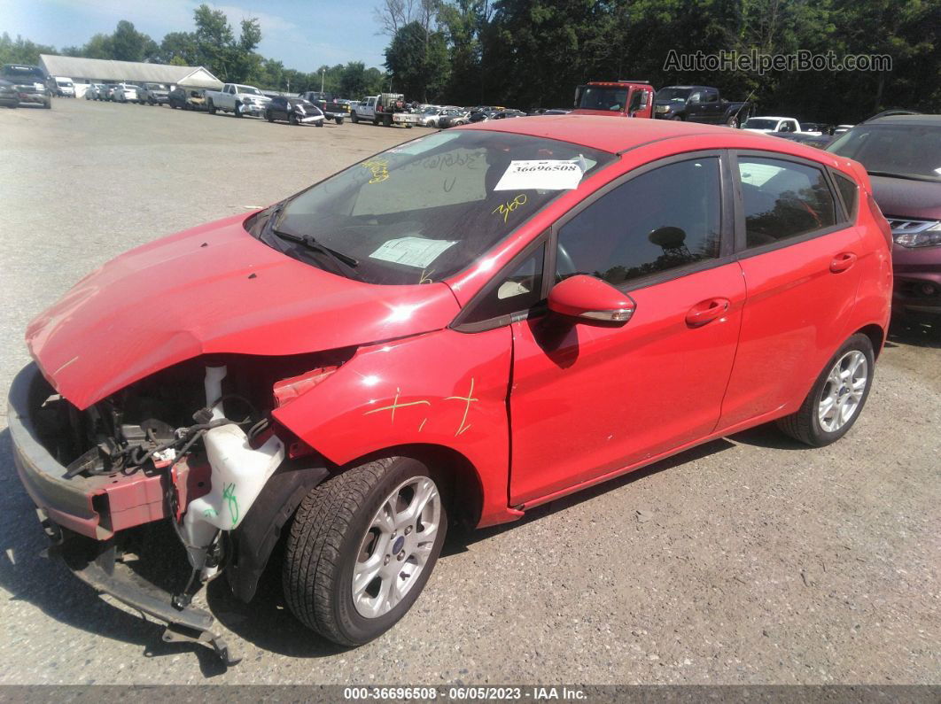 2015 Ford Fiesta Se Red vin: 3FADP4EJ5FM199631