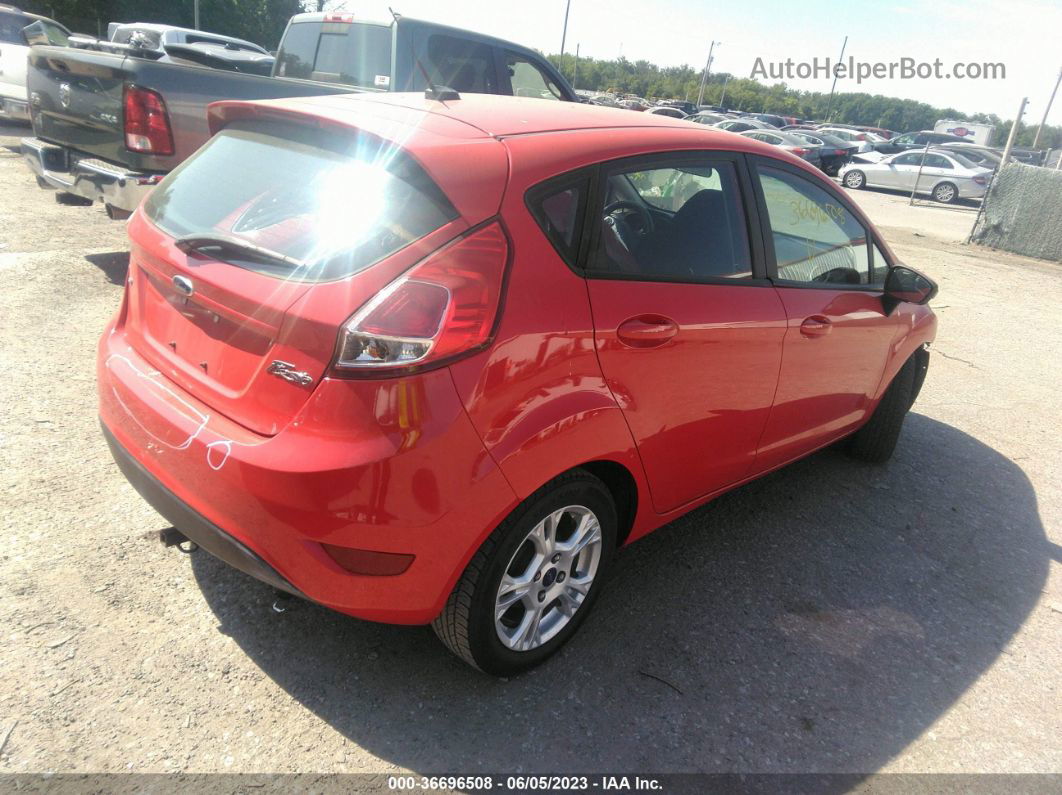 2015 Ford Fiesta Se Red vin: 3FADP4EJ5FM199631