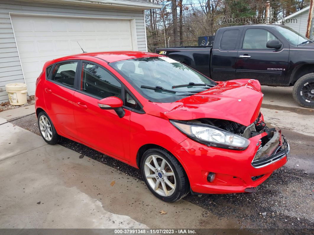 2015 Ford Fiesta Se Red vin: 3FADP4EJ5FM208926