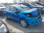 2015 Ford Fiesta Se Синий vin: 3FADP4EJ5FM220459