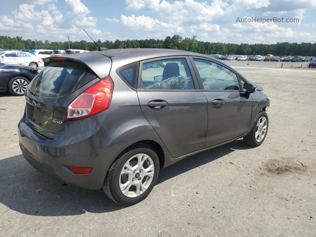 2016 Ford Fiesta Se Charcoal vin: 3FADP4EJ5GM133615