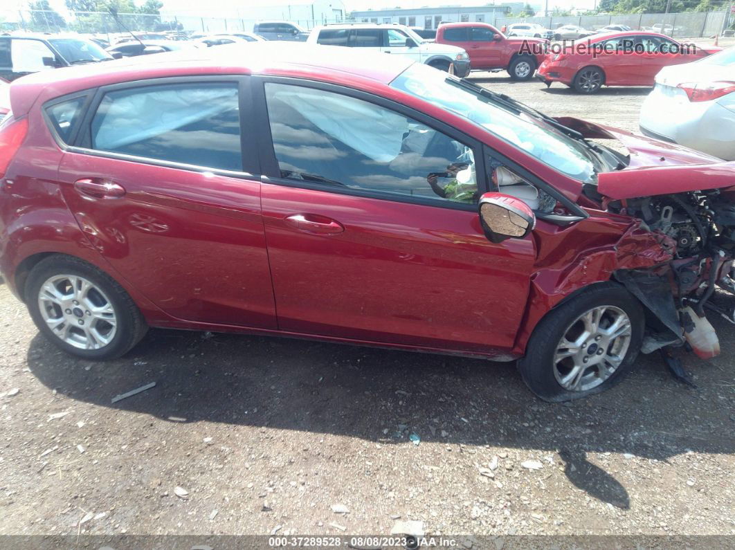 2016 Ford Fiesta Se Красный vin: 3FADP4EJ5GM183138