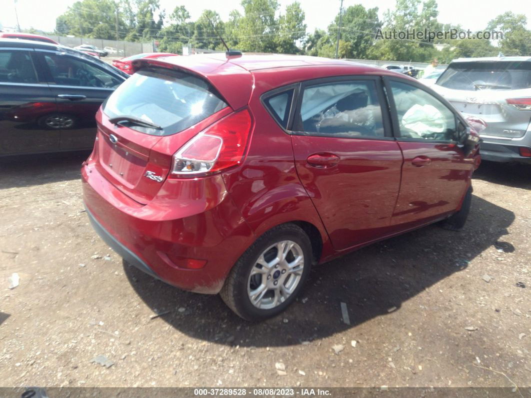 2016 Ford Fiesta Se Красный vin: 3FADP4EJ5GM183138