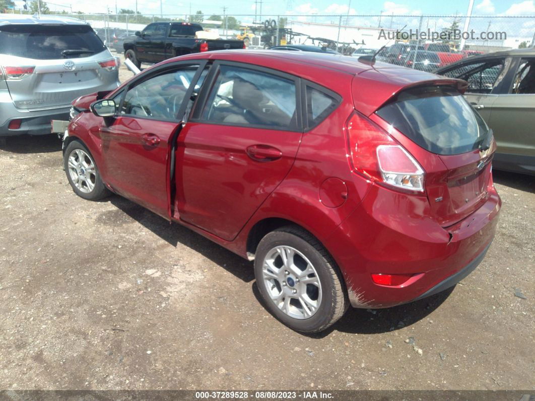 2016 Ford Fiesta Se Красный vin: 3FADP4EJ5GM183138