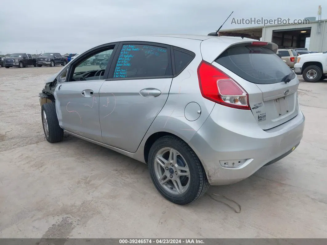 2017 Ford Fiesta Se Silver vin: 3FADP4EJ5HM134975