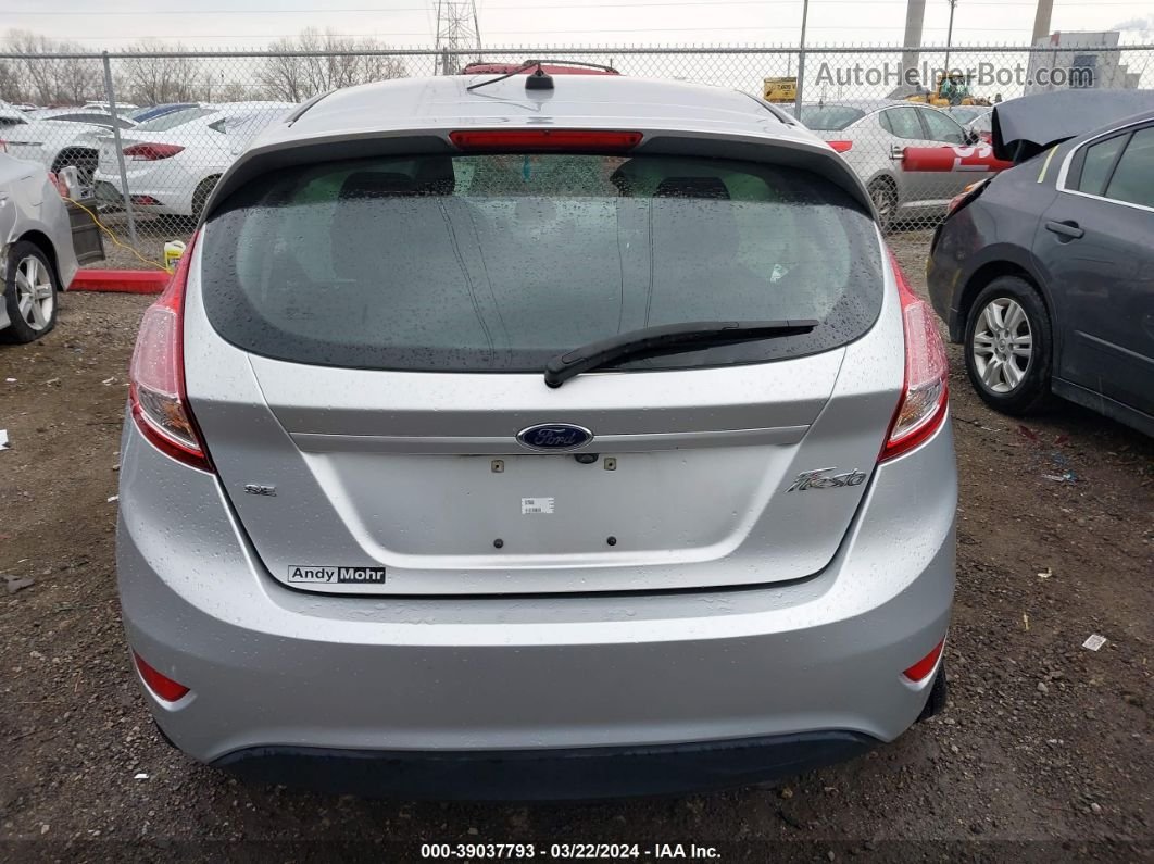 2019 Ford Fiesta Se Silver vin: 3FADP4EJ5KM102311