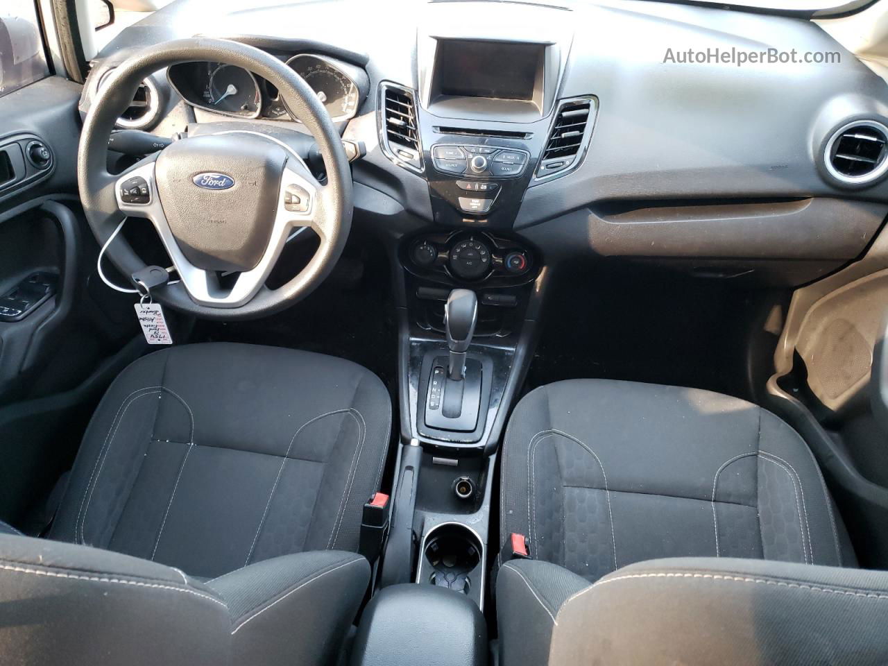 2019 Ford Fiesta Se Silver vin: 3FADP4EJ5KM107038