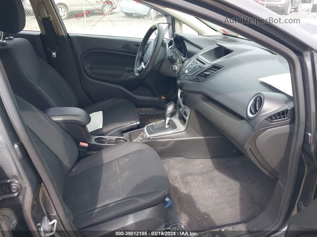 2019 Ford Fiesta Se Gray vin: 3FADP4EJ5KM112868