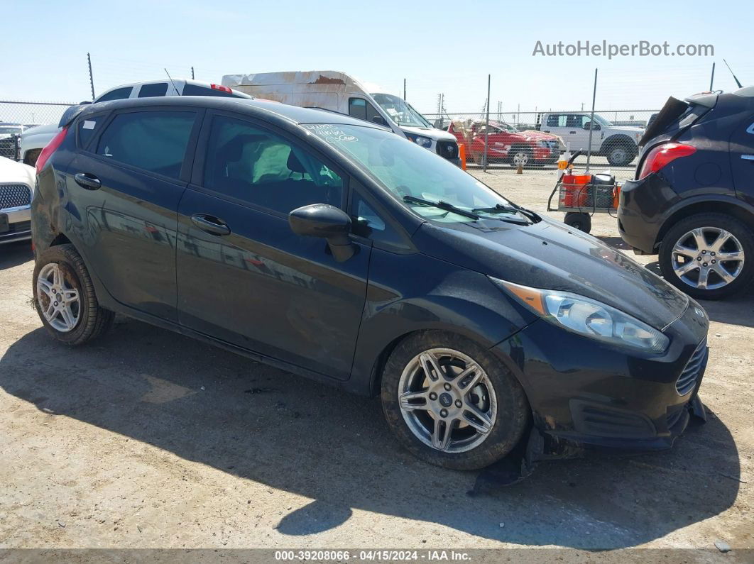 2019 Ford Fiesta Se Black vin: 3FADP4EJ5KM132148