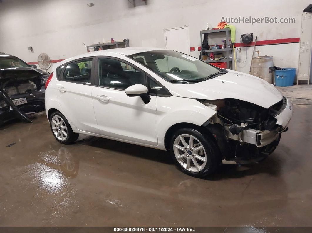 2019 Ford Fiesta Se White vin: 3FADP4EJ5KM143294