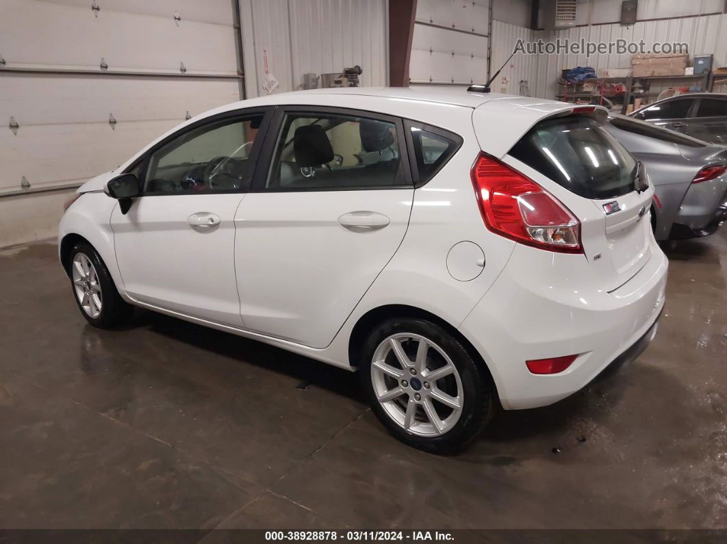 2019 Ford Fiesta Se White vin: 3FADP4EJ5KM143294