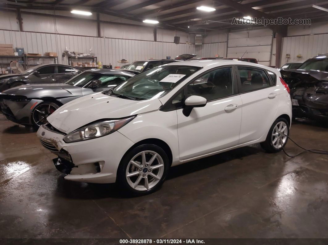 2019 Ford Fiesta Se White vin: 3FADP4EJ5KM143294