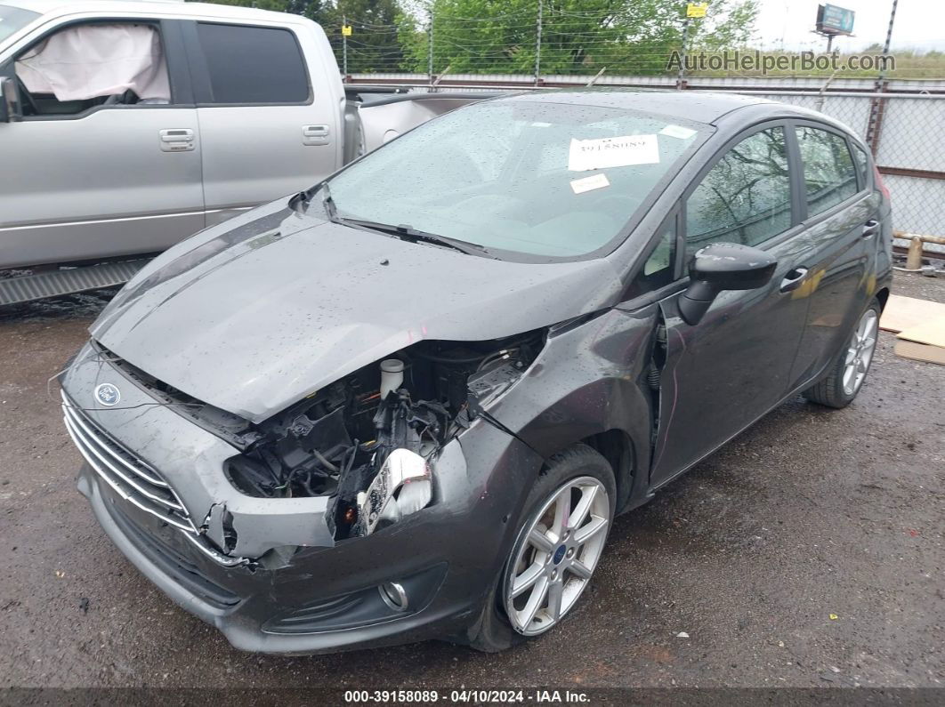 2019 Ford Fiesta Se Gray vin: 3FADP4EJ5KM143652