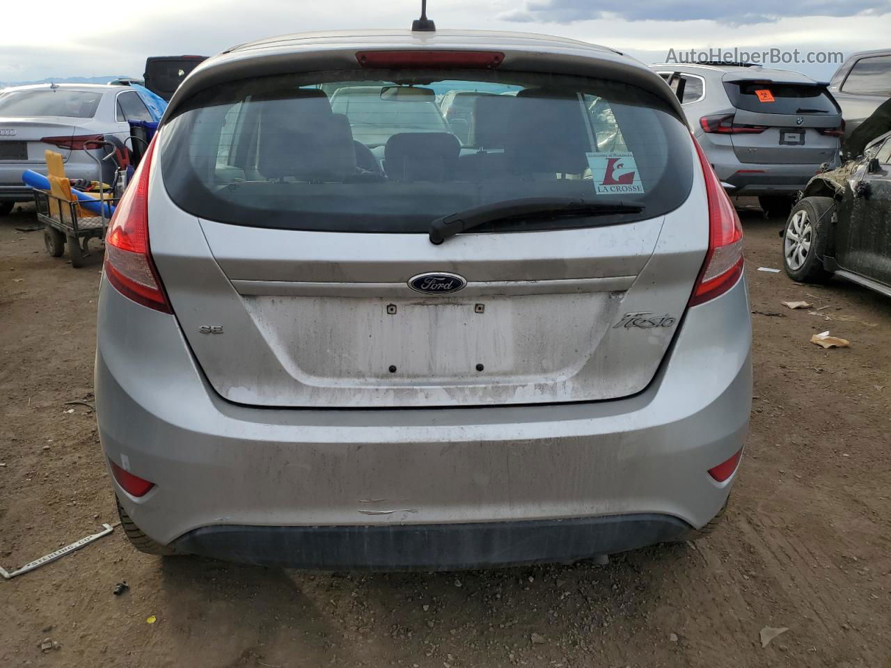 2011 Ford Fiesta Se Silver vin: 3FADP4EJ6BM119716