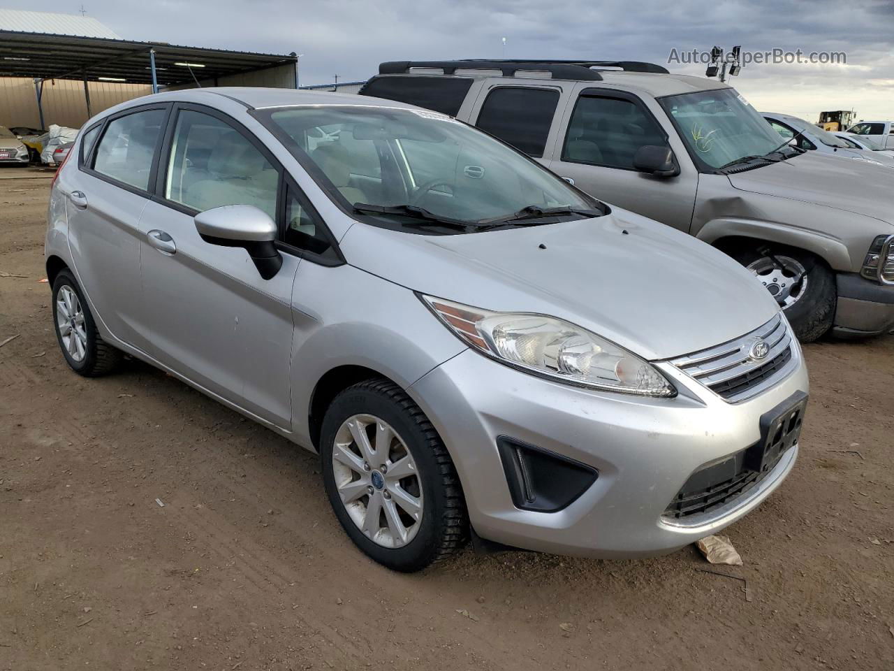 2011 Ford Fiesta Se Silver vin: 3FADP4EJ6BM119716