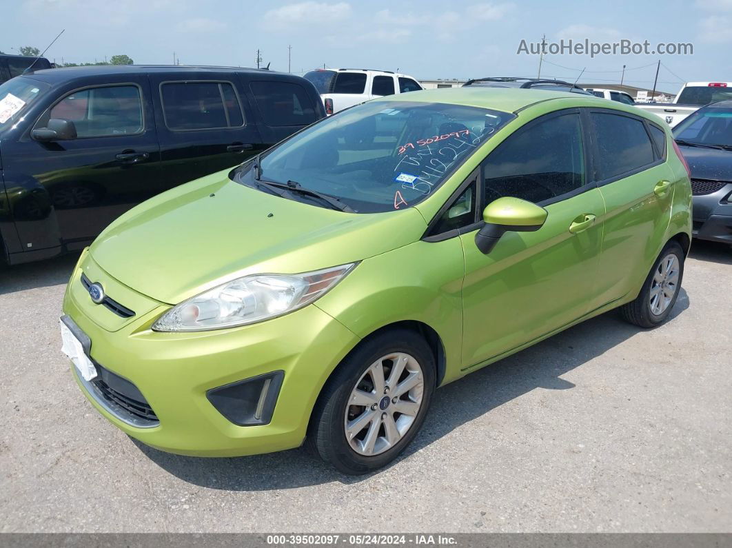 2011 Ford Fiesta Se Зеленый vin: 3FADP4EJ6BM122423