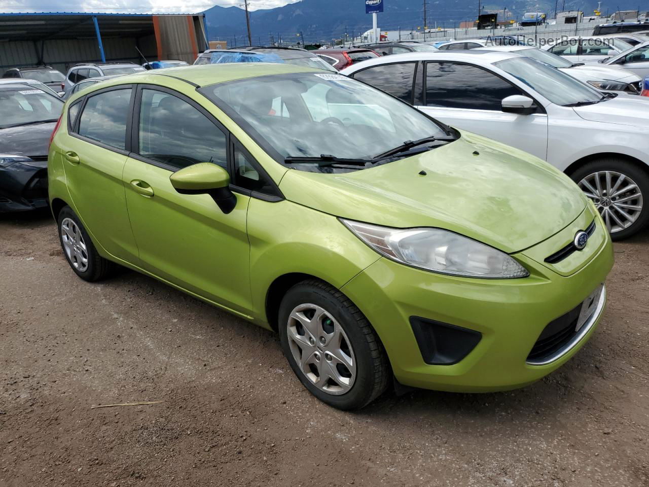 2011 Ford Fiesta Se Green vin: 3FADP4EJ6BM157110