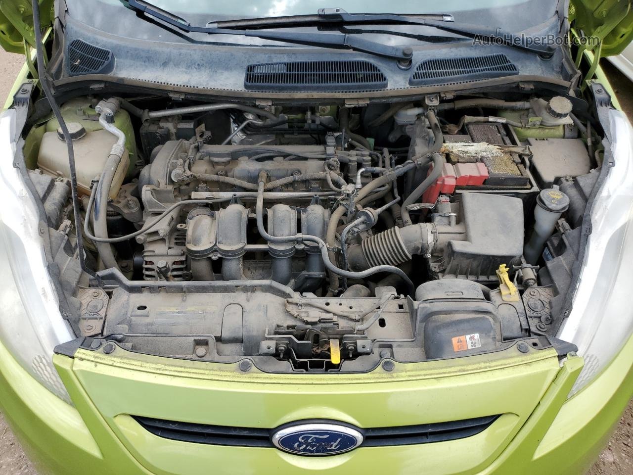 2011 Ford Fiesta Se Green vin: 3FADP4EJ6BM157110