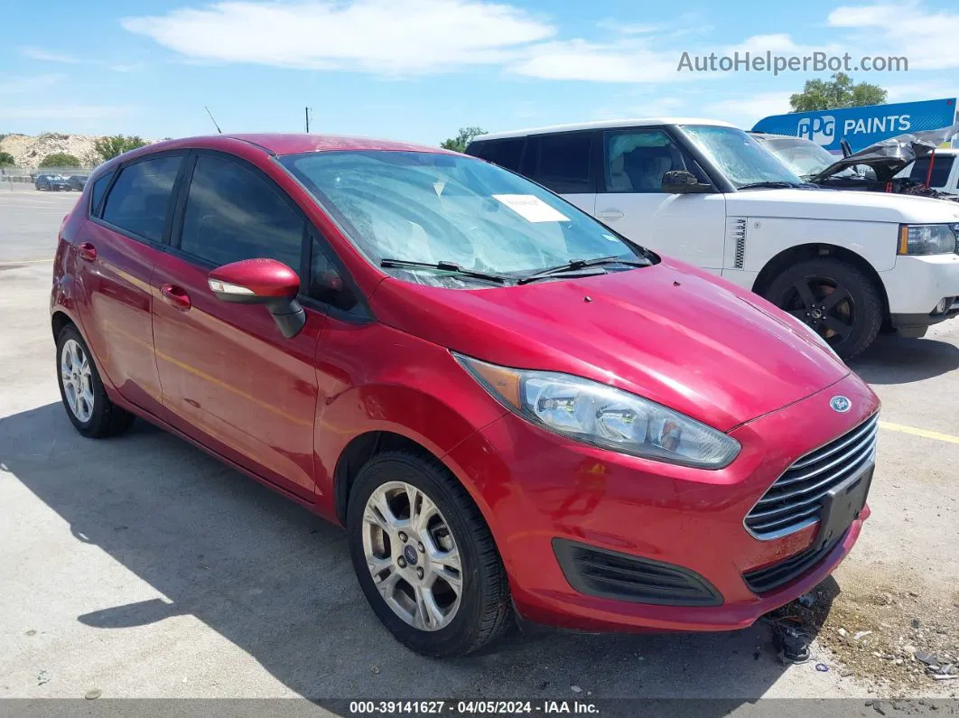 2016 Ford Fiesta Se Red vin: 3FADP4EJ6GM130528