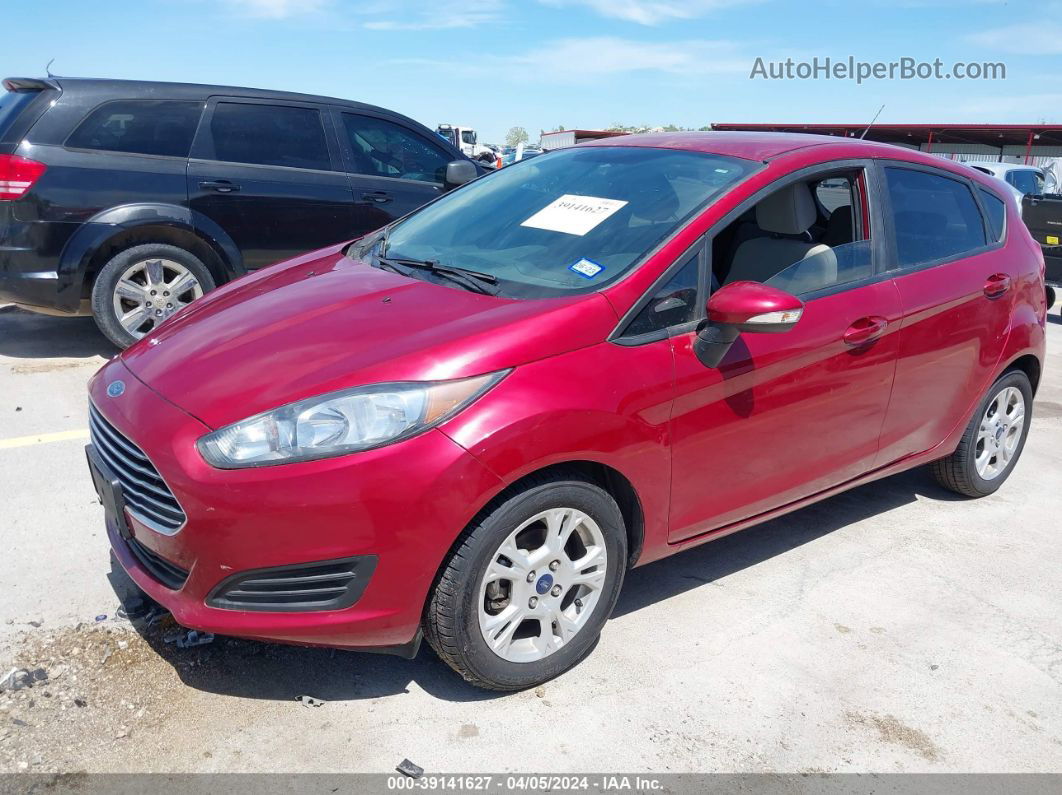 2016 Ford Fiesta Se Red vin: 3FADP4EJ6GM130528