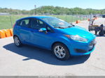 2016 Ford Fiesta Se Blue vin: 3FADP4EJ6GM135955