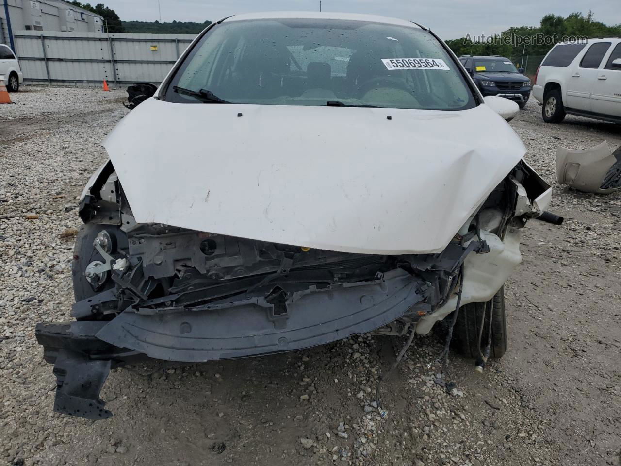 2016 Ford Fiesta Se White vin: 3FADP4EJ6GM139438