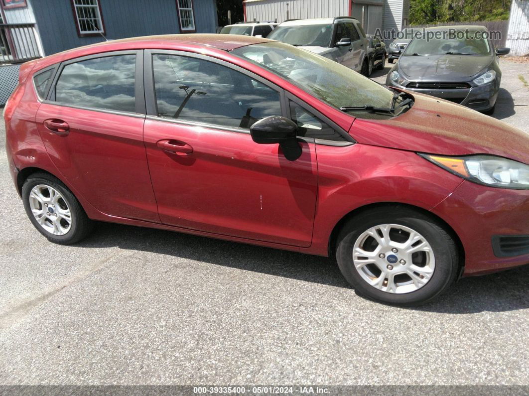 2016 Ford Fiesta Se Red vin: 3FADP4EJ6GM155011