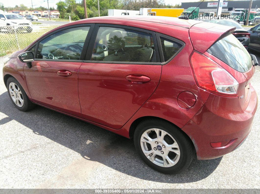 2016 Ford Fiesta Se Red vin: 3FADP4EJ6GM155011