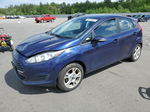 2016 Ford Fiesta Se Blue vin: 3FADP4EJ6GM160063