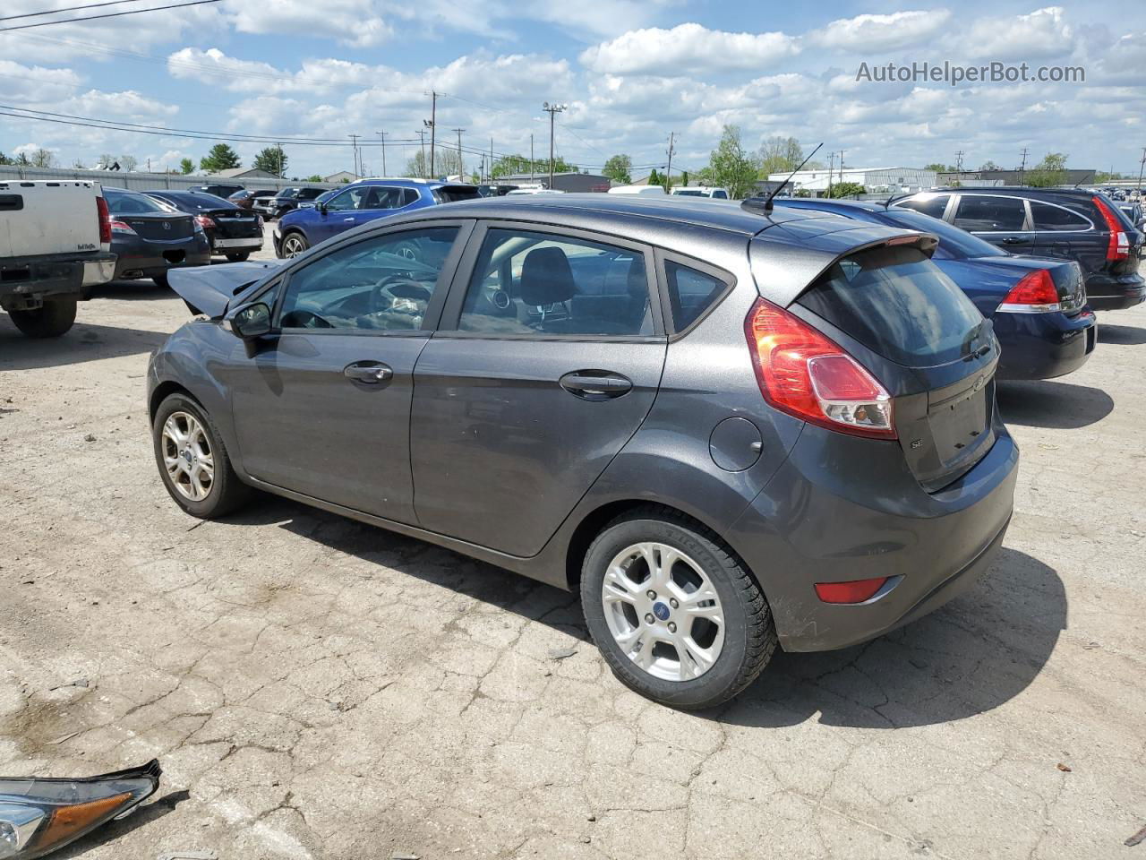 2016 Ford Fiesta Se Charcoal vin: 3FADP4EJ6GM204885