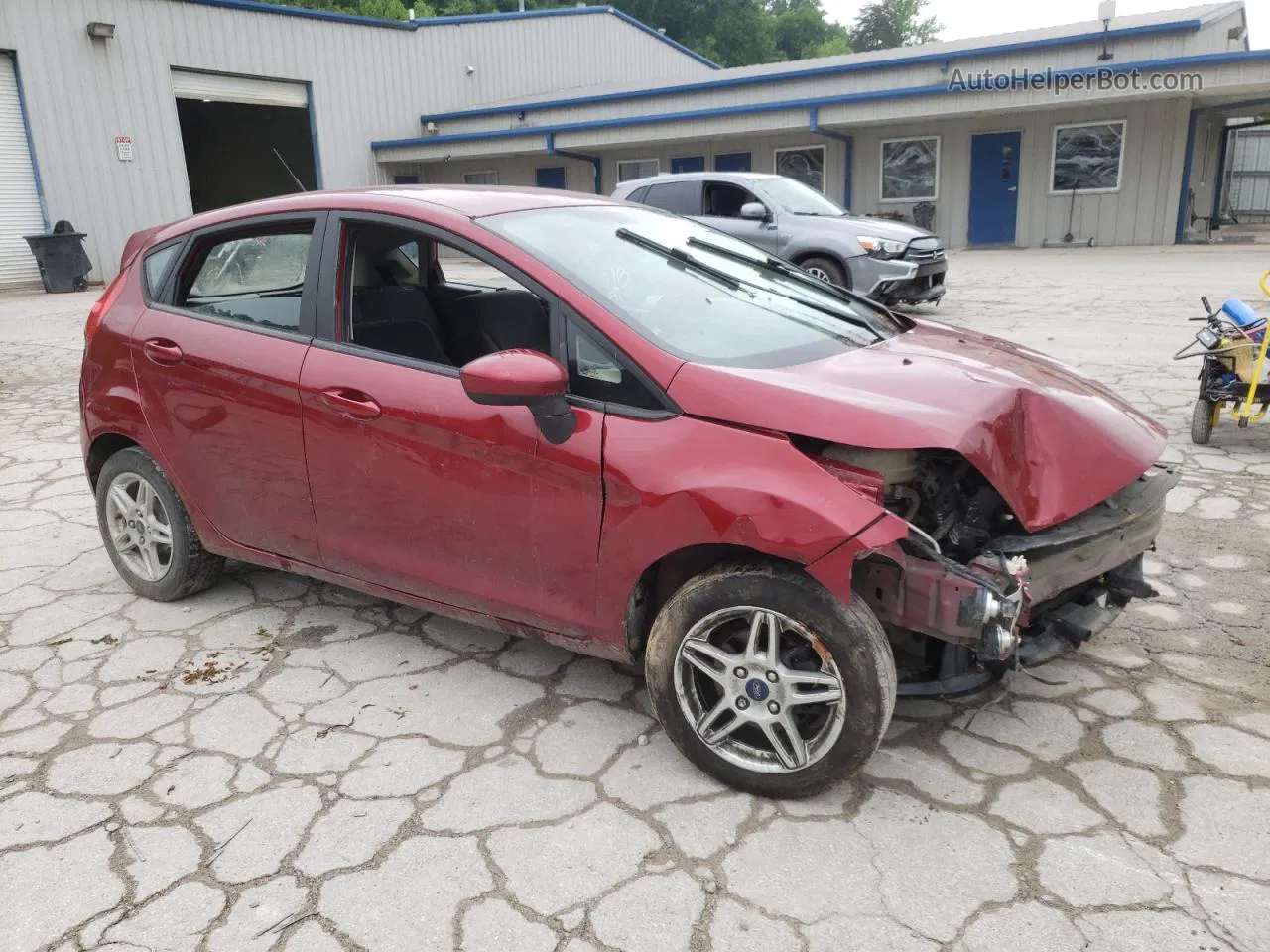 2017 Ford Fiesta Se Red vin: 3FADP4EJ6HM167743