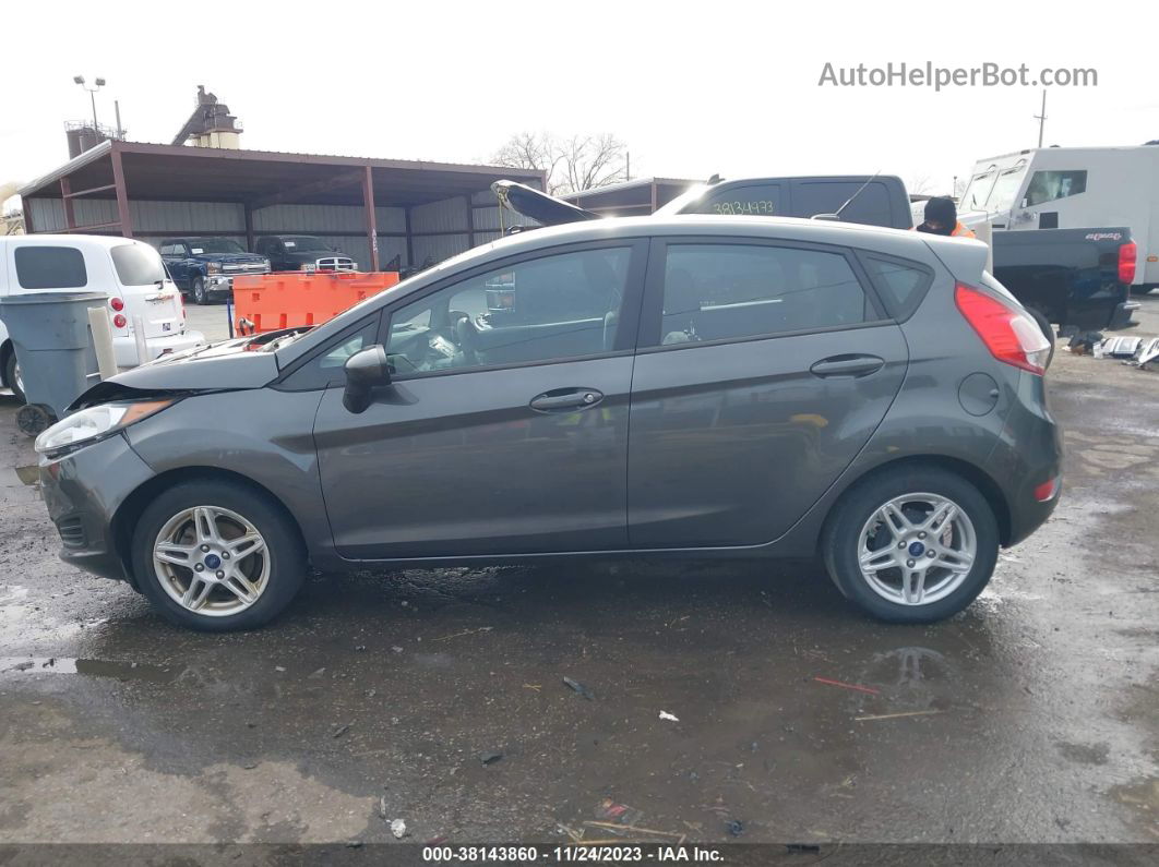 2017 Ford Fiesta Se Gray vin: 3FADP4EJ6HM170013