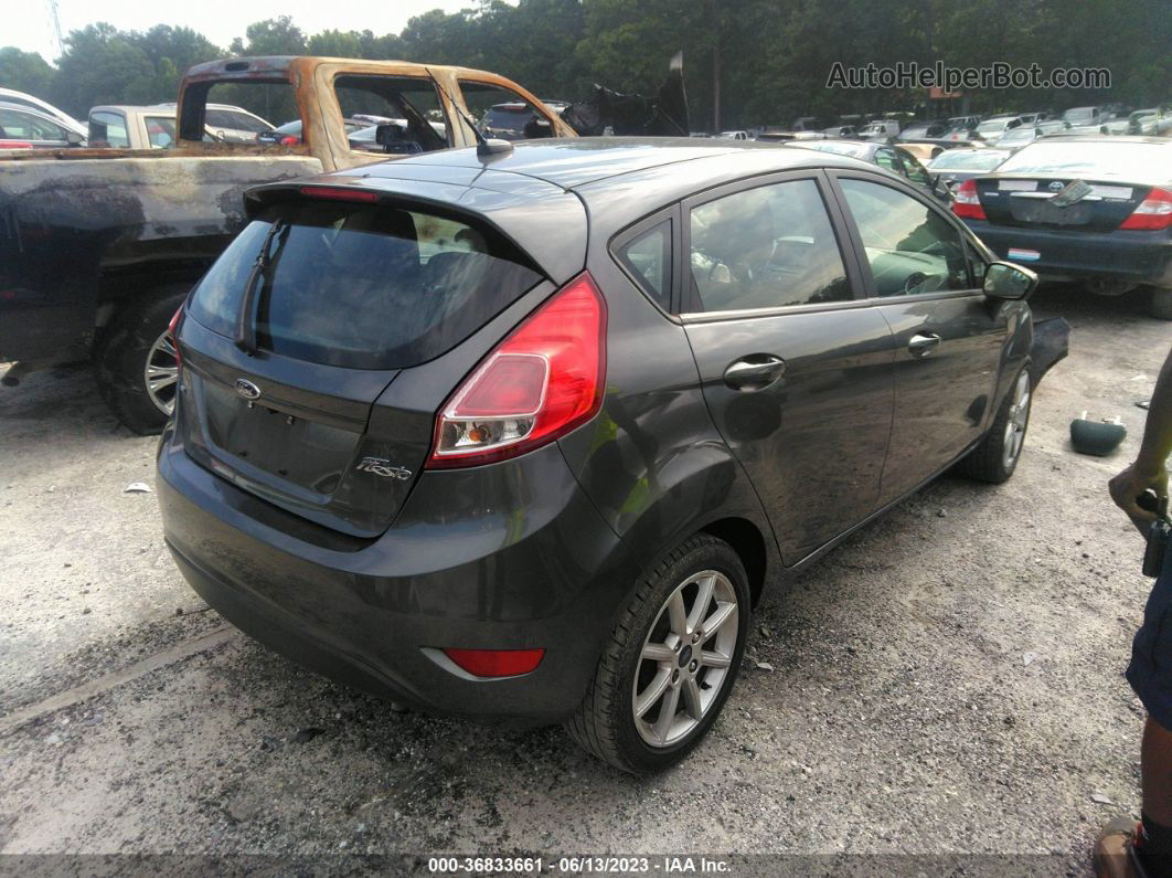 2019 Ford Fiesta Se Gray vin: 3FADP4EJ6KM112717