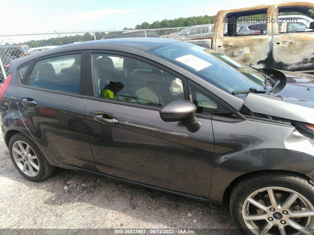 2019 Ford Fiesta Se Gray vin: 3FADP4EJ6KM112717