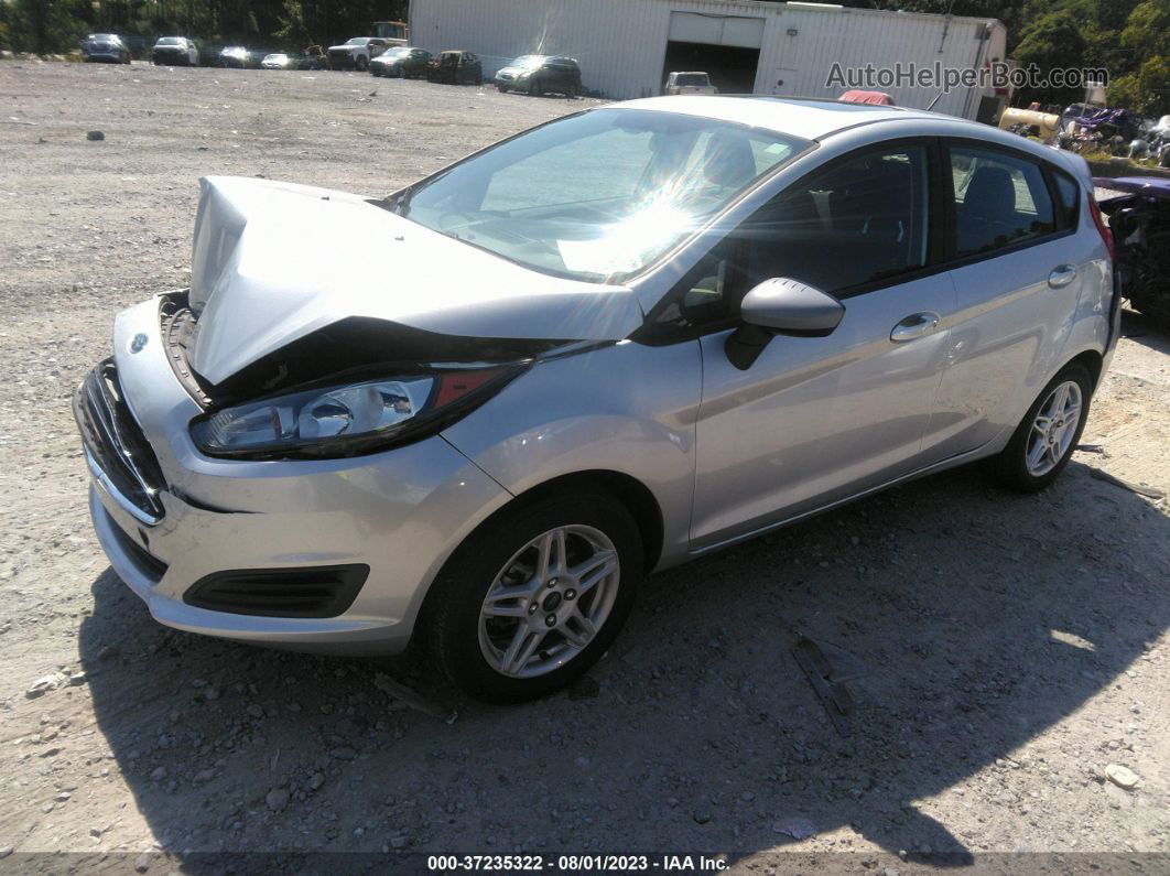 2019 Ford Fiesta Se Silver vin: 3FADP4EJ6KM160749