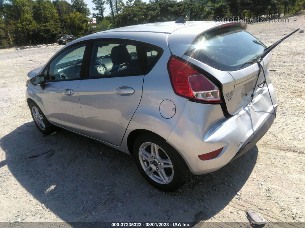 2019 Ford Fiesta Se Silver vin: 3FADP4EJ6KM160749