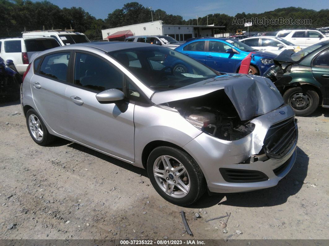 2019 Ford Fiesta Se Silver vin: 3FADP4EJ6KM160749